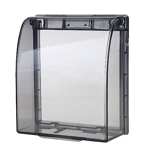 vsilay Selbstklebend Wasserdicht x 86 Typ Steckdose für Abdeckung WC Schalter Abdeckung Badezimmer Steckdose Strom Wasserdicht von vsilay