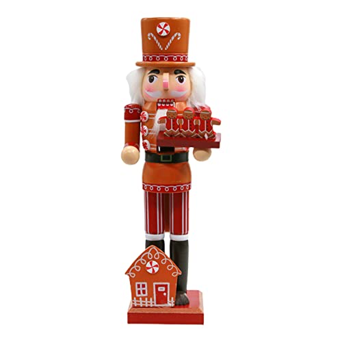 vsilay Weihnachtsschmuck Lebkuchenmann Nussknacker Figur Holz Soldatenkönig von vsilay