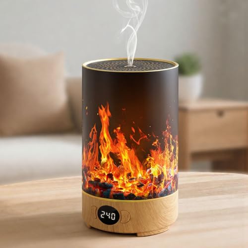 VSSHE Luftbefeuchter Flame Diffuser, Flammen Aroma Diffuser, Licht Aroma Diffuser für Duftöle, für Zuhause,Wohnzimmer, Schlafzimmer, Yoga, Spa, Büro VSSHE Luftbefeuchter Flame Diffuser, Flammen Aroma Diffuser, Licht Aroma Diffuser für Duftöle, für Zuhause,Wohnzimmer, Schlafzimmer, Yoga, Spa, Büro von vsshe