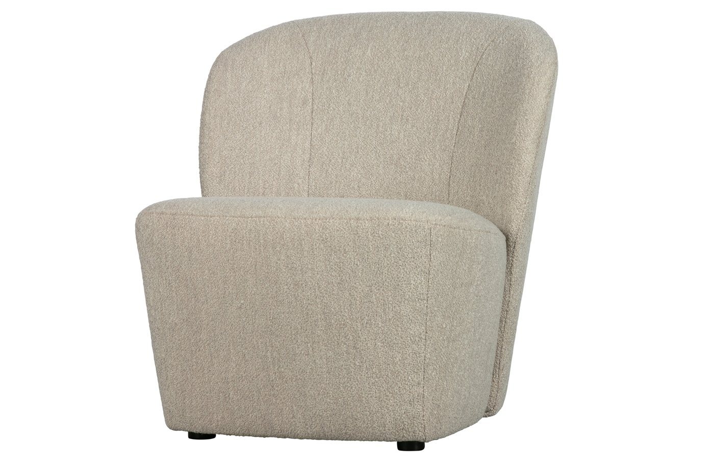 vtwonen Sessel Sessel Lofty - Bouclé Natural, Unifarben von vtwonen