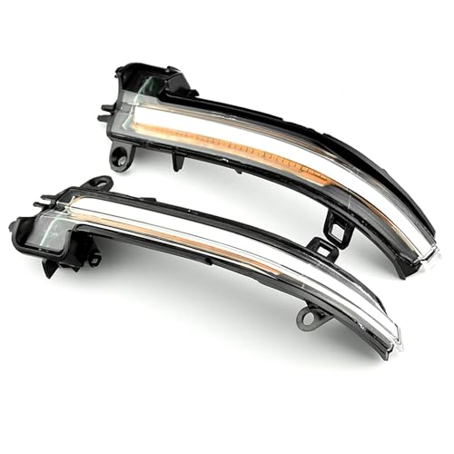 wSSSsss Rückspiegel Blinker für BMW 2-Serie F22 F23 2014-2017,Seite Spiegel Blinker Dynamische Blinkerleuchte Rückspiegelblinker-Repeaterlampe Zubehör,B-Crystal von wSSSsss