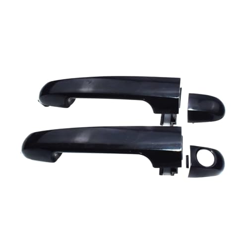 wSSSsss Tür Äußere Griff Auto Vorne Hinten Türgriff für Hyundai Elantra GLS 4Cyl 2.0L Door Handle 2009-2010,Tür Zubehör Auto außen Türgriff Ersatz,C-Front Pair 1 Keyhole von wSSSsss