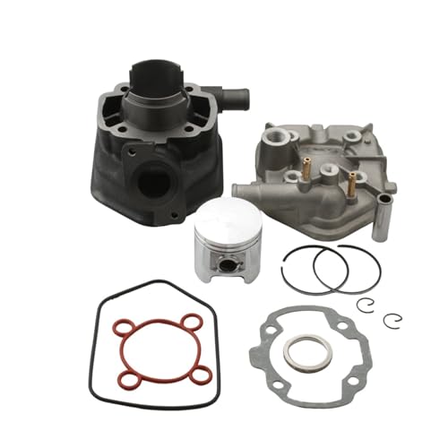 wYLGEK Zylinder Kit & Kopf for 70cc 47mm Big Bore Speedfight 2 50cc 2T Roller Motor Teile von wYLGEK