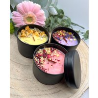 Zauberhaftes 3Er Set Frühlingserwachen, 3 Handmade Duftknisterkerzen, Blumige Und Fruchtige Düfte Zauberhaftes 3Er Set Frühlingserwachen, 3 Handmade Duftknisterkerzen, Blumige Und Fruchtige Düfte von waermepunkt