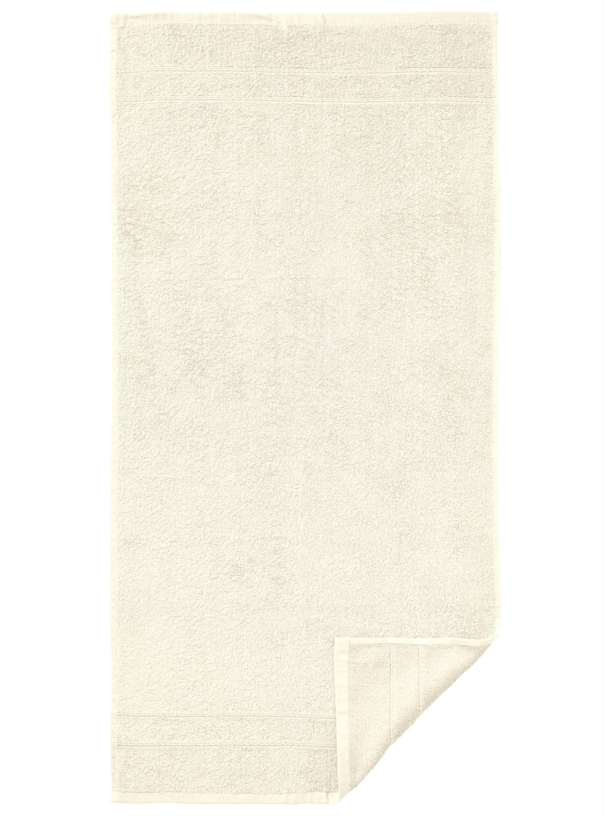 4-tlg. Handtuch-Sparset in champagner von wäschepur von wäschepur