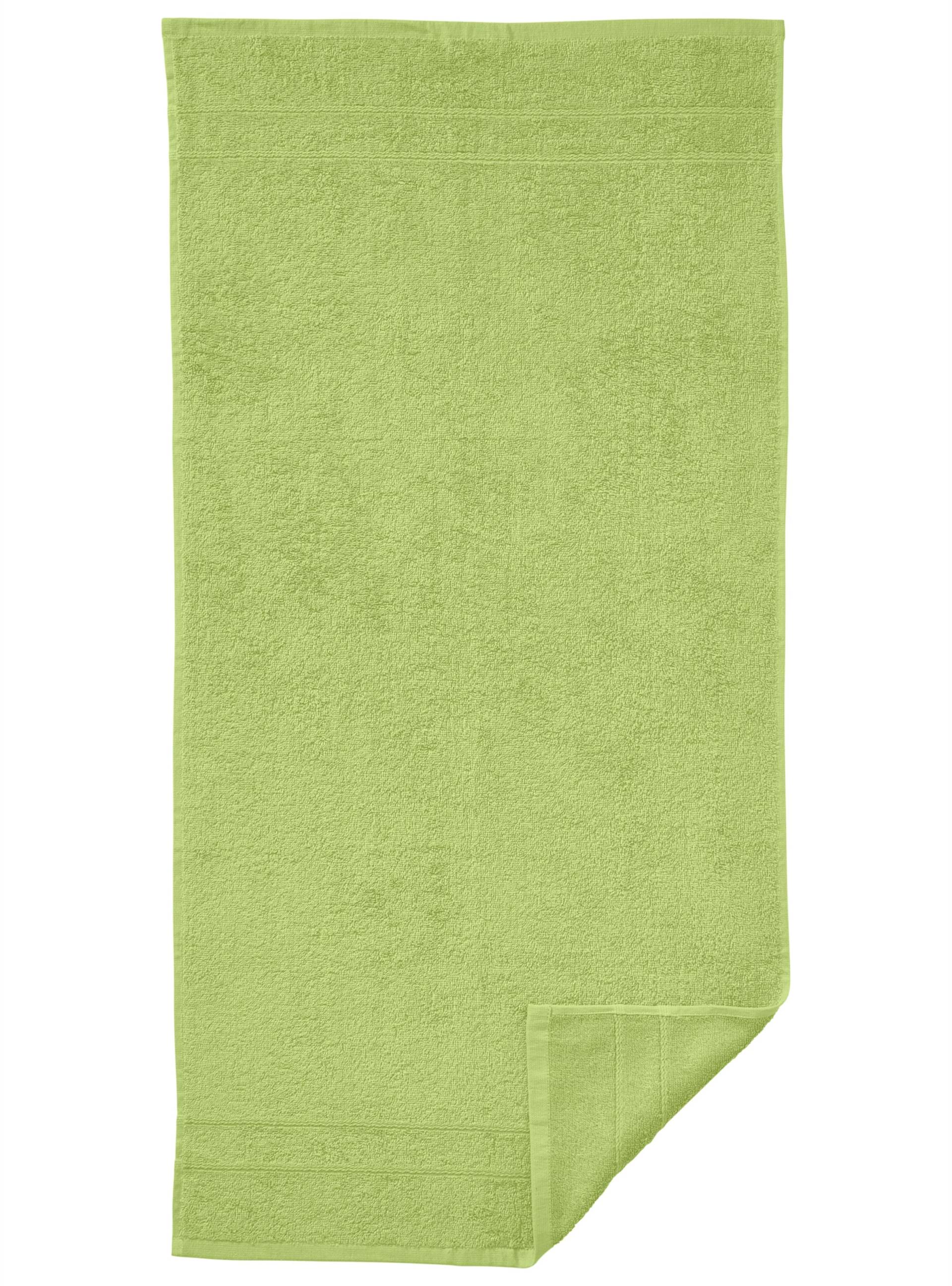 4-tlg. Handtuch-Sparset in kiwi von wäschepur von wäschepur
