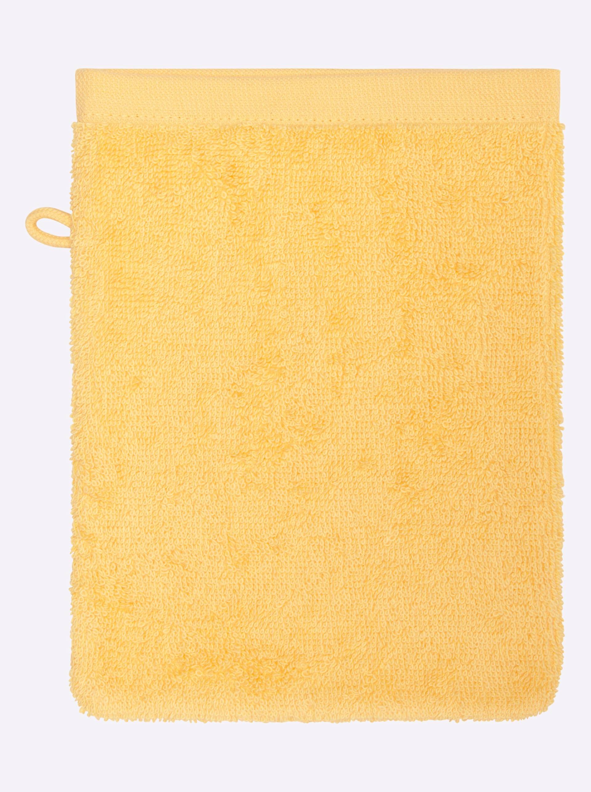 Handtuch in gelb von wäschepur von wäschepur
