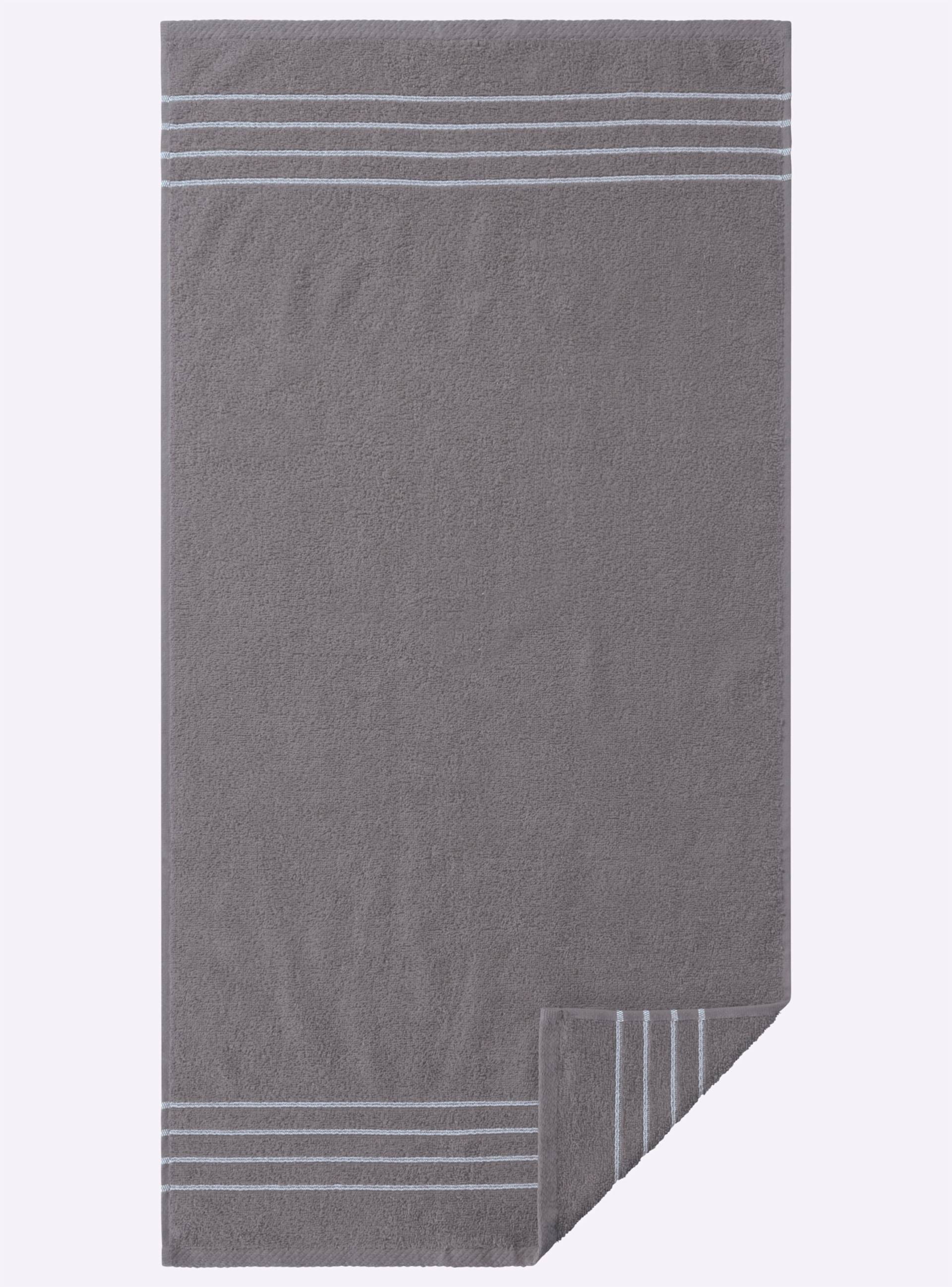 Handtuch in grau von wäschepur von wäschepur