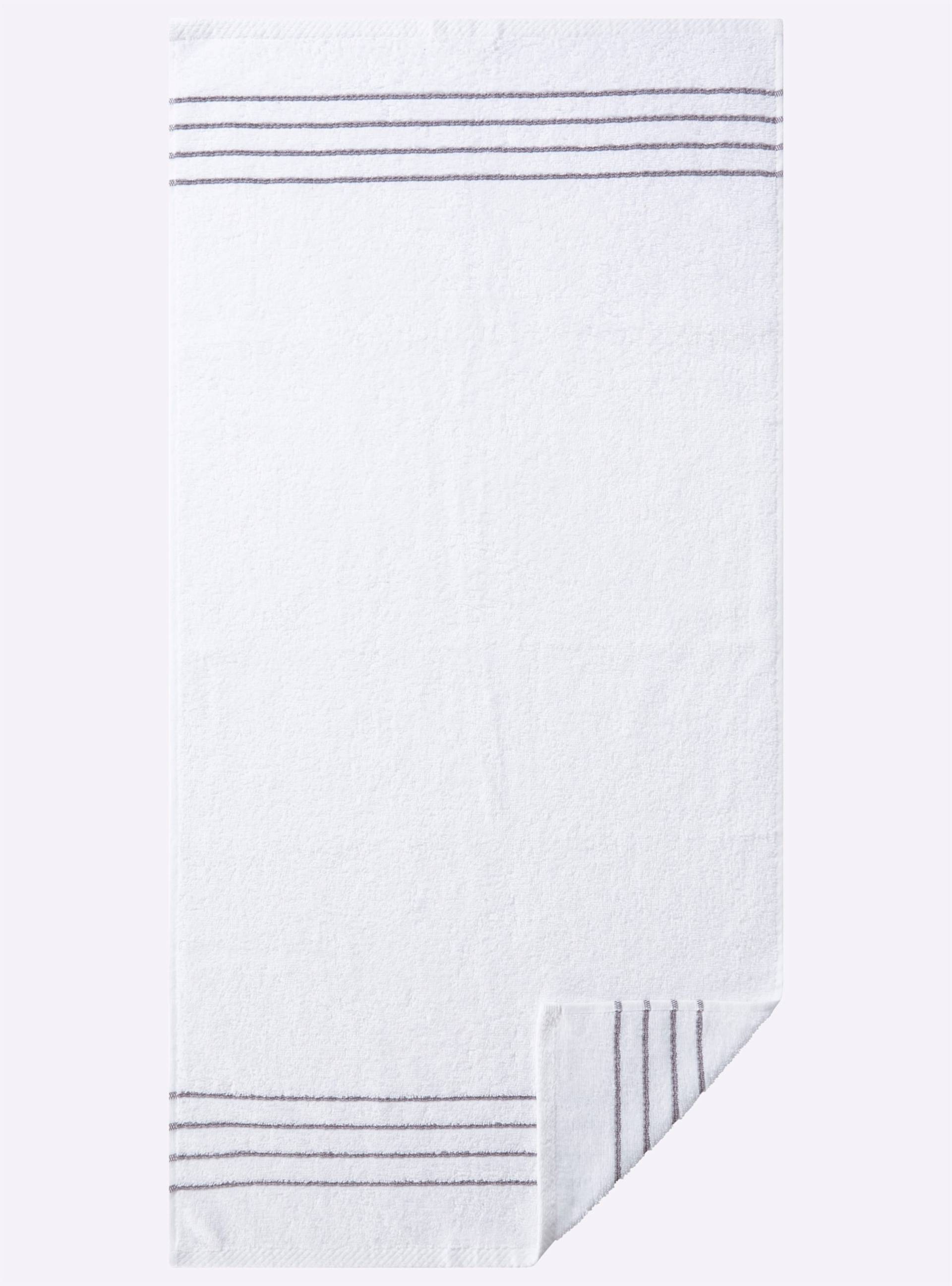 Handtuch in weiß von wäschepur von wäschepur