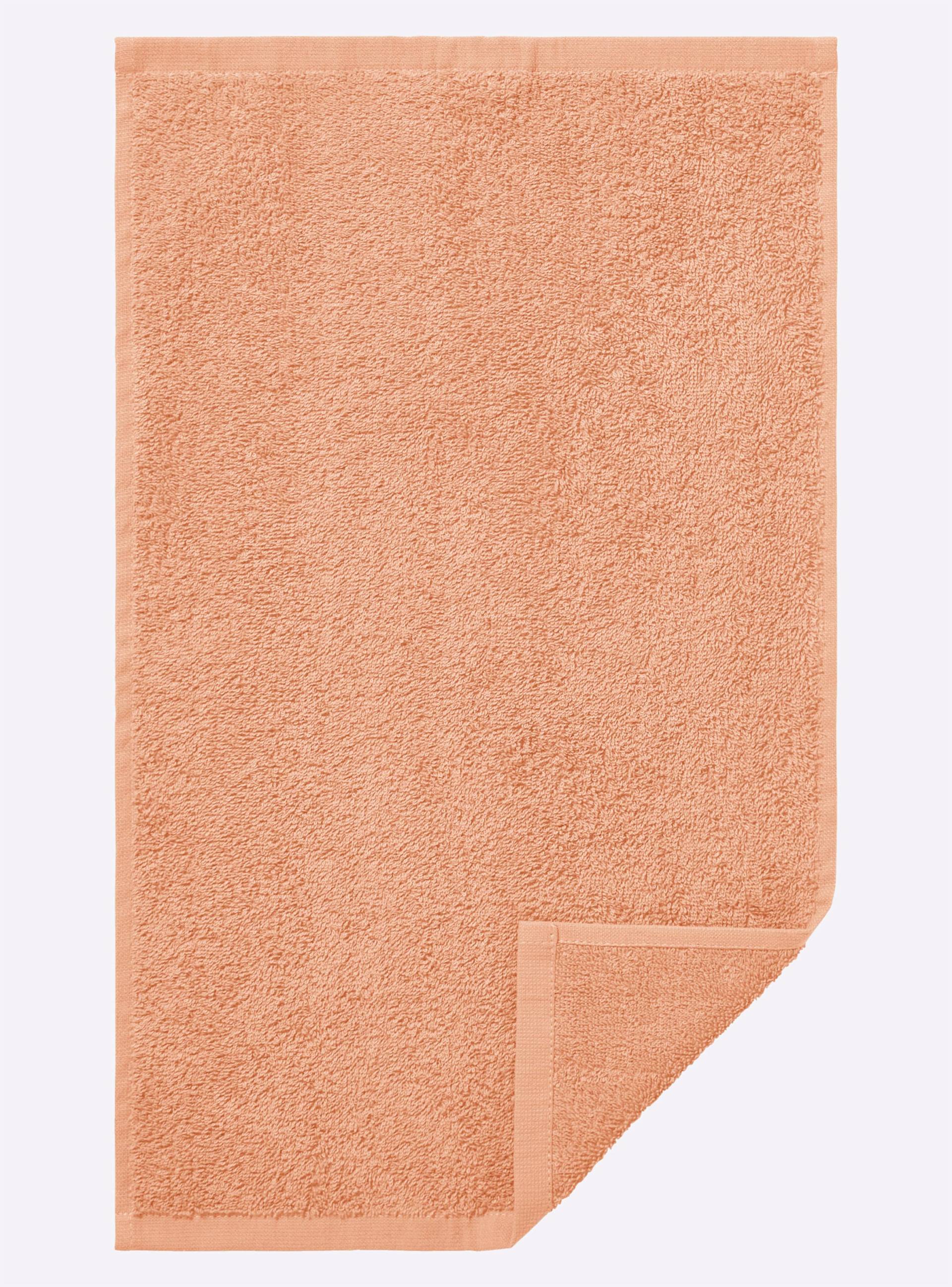 Handtuch in apricot von wäschepur von wäschepur