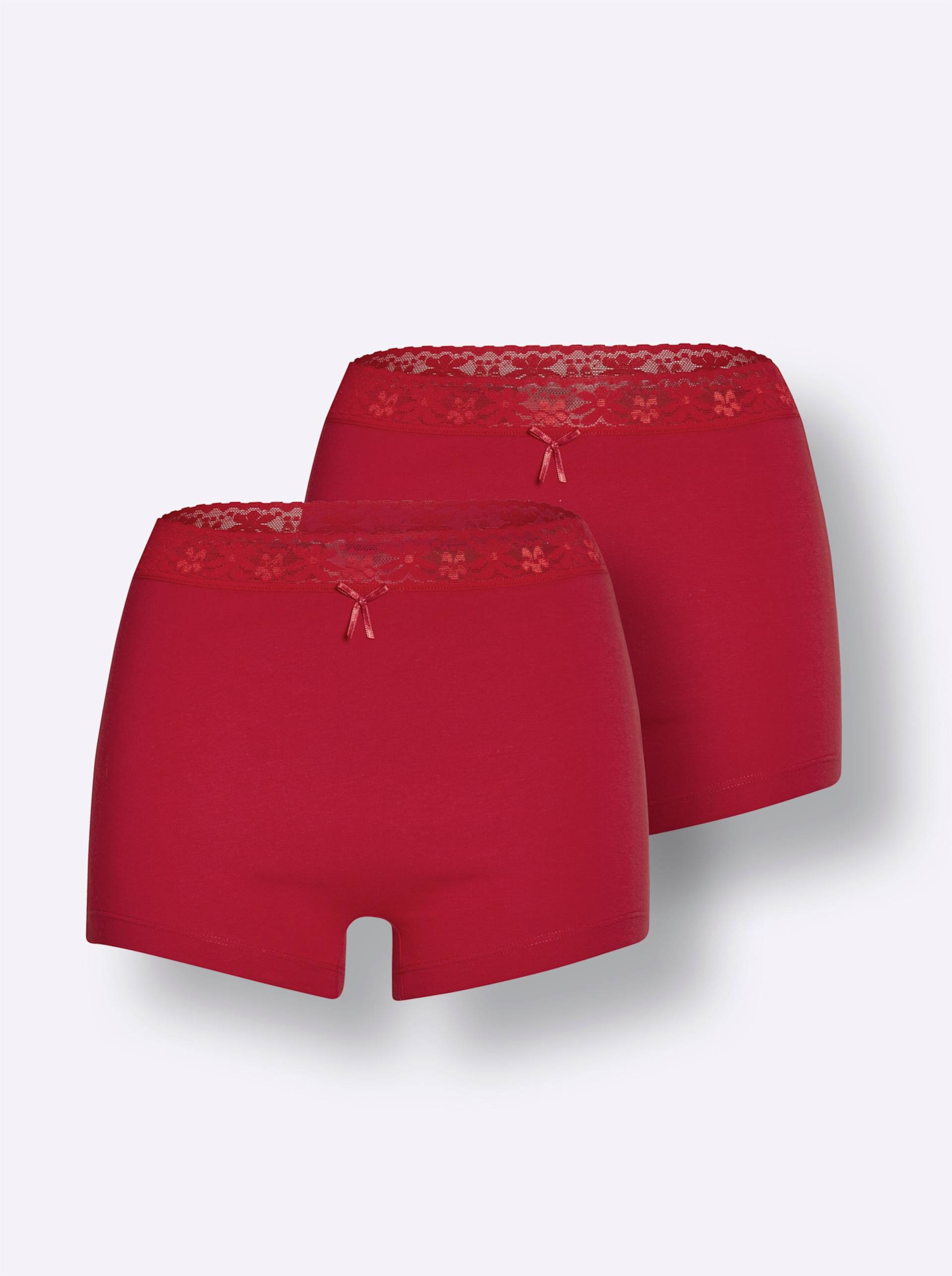 Panty in rot von wäschepur von wäschepur