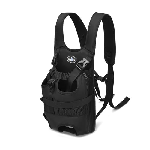 Wakytu Hunde-Tragetasche, Rucksäcke für kleine Hunde, Beine aus Haustier, Sling Rucksack mit verstellbaren, gepolsterten belüfteten Schultergurten, einfache Passform für Reisen, Wandern, Camping Wakytu Hunde-Tragetasche, Rucksäcke für kleine Hunde, Beine aus Haustier, Sling Rucksack mit verstellbaren, gepolsterten belüfteten Schultergurten, einfache Passform für Reisen, Wandern, Camping von wakytu