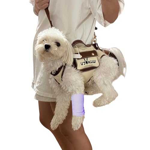 Wakytu Hundegeschirr zum Heben, verstellbare Hundeleine mit kleiner Leckerli-Tasche, passend für die meisten Autos, Größe XS Wakytu Hundegeschirr zum Heben, verstellbare Hundeleine mit kleiner Leckerli-Tasche, passend für die meisten Autos, Größe XS von wakytu