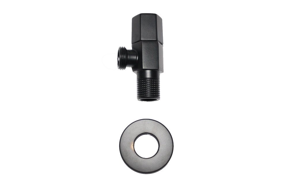 walexo Duscharmatur Dusche Wandhalterung Deckenhalterung Rund in Schwarz/Matt walexo Duscharmatur Dusche Wandhalterung Deckenhalterung Rund in Schwarz/Matt von walexo