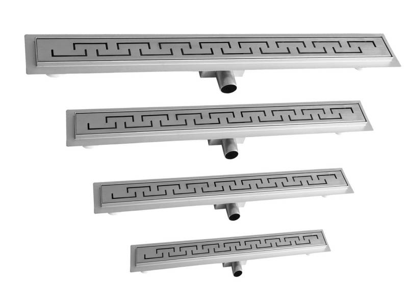 walexo Duschrinne Duschrinne Bodenablauf Ablaufrinne Abflussrinne Duschablauf, Bodenablauf-Komplettset, höhenverstellbar durch verstellbare Füße walexo Duschrinne Duschrinne Bodenablauf Ablaufrinne Abflussrinne Duschablauf, Bodenablauf-Komplettset, höhenverstellbar durch verstellbare Füße von walexo