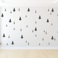 Individuelle Wandtattoos Kiefer, Wandtattoo Wald Wandtattoo, Aufkleber Wald, Kinderzimmer von wallartdesign