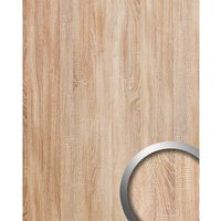 wallface Dekorpaneele, Metalloptik, glatt - beige von wallface
