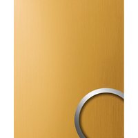 wallface Dekorpaneele, Metalloptik, strukturiert - goldfarben von wallface