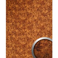 wallface Dekorpaneele, Retro/Vintage, glatt - braun von wallface