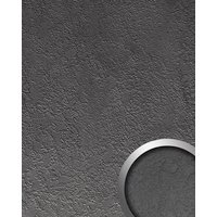 wallface Dekorpaneele, Steinoptik, samtig - grau von wallface