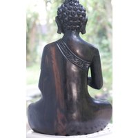 Holz Buddha Für Vorbestellungen, Handgemachte Statue Geschenk, Einzigartiger Bestellung, Royal Eboney Vorbestellungen von wallpaintingslk