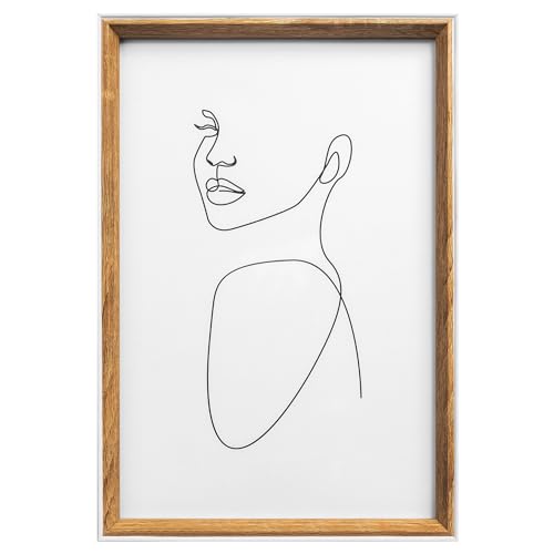 walther design Silhouette Bilderrahmen, 20x30 cm, natur, NW030H von walther design