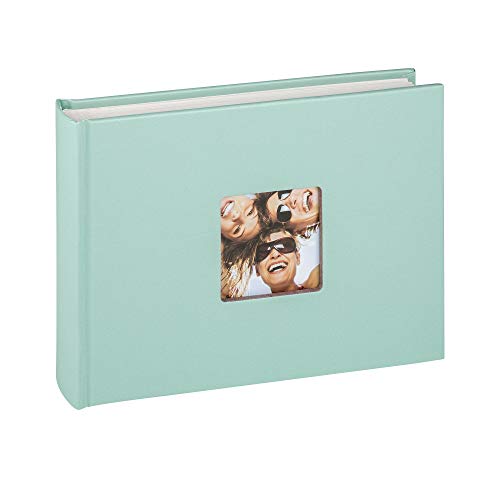 walther design Fotoalbum mintgrün 22 x 16 cm mit Cover-Ausstanzung, Fun FA-207-A von walther design