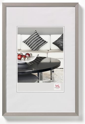 walther design Bilderrahmen stahl 30 x 45 cm Aluminium Chair Alurahmen AJ045D von walther design