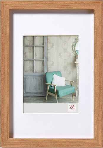 walther design Bilderrahmen buche 10 x 15 cm Echtglas Stockholm EA015P von walther design