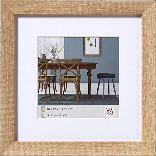 walther design EF220E Fiorito Holzrahmen 20x20 cm, eiche hell von walther design
