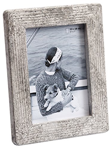 walther design YR520D Cadre spécial Portrait Concrete, en Bois, gris, 15 x 20 cm von walther design
