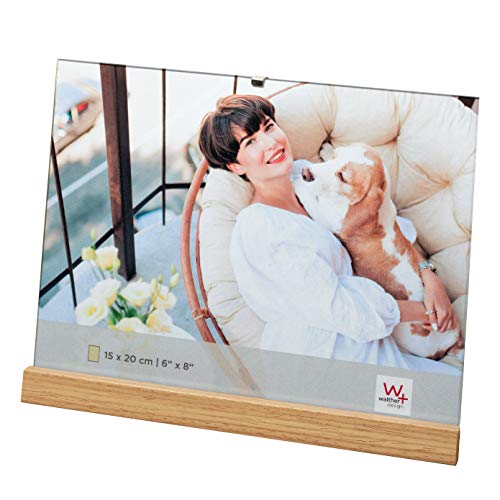 walther design Bilderrahmen natur 13 x 18 cm Holz-Portraitrahmen, Querformat Simplicity YQ318H von walther design