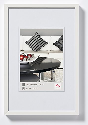 walther design Bilderrahmen weiss 59,4 x 84 cm (DIN A1)Aluminium Chair Alurahmen AJ684W von walther design