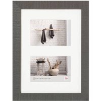 walther design Bilderrahmen Home 29,9 x 40,1 cm grau von walther design