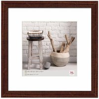 walther design Bilderrahmen Home 44,5 x 44,5 cm nussbaum von walther design