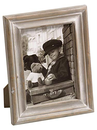 walther design Bilderrahmen braun 10 x 15 cm Dijon Portraitrahmen QU015P von walther design