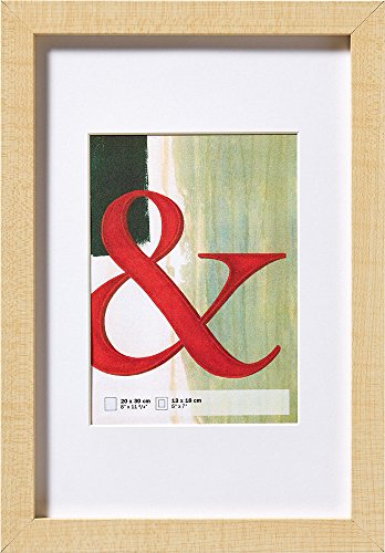 walther design Bilderrahmen natur 30 x 40 cm Echtglas Stockholm EA040H von walther design