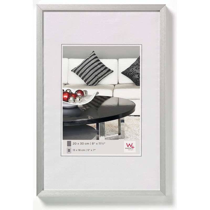 walther design Chair Aluminium Bilderrahmen Silber 50x60 cm AJ060S von walther design