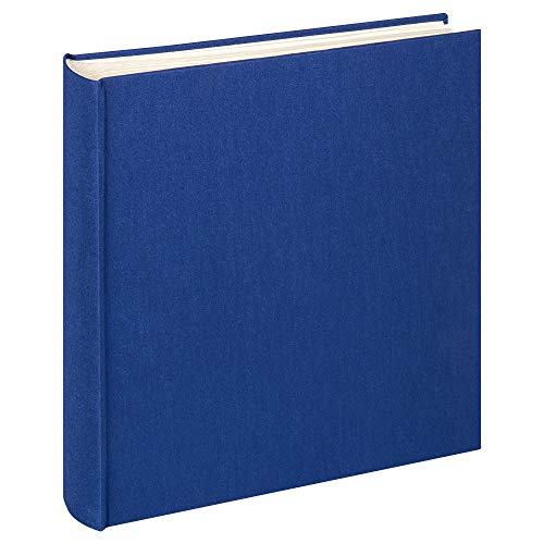 walther design Fotoalbum blau 30 x 30 cm Leinen, Cloth FA-508-L von walther design