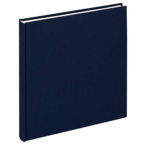 walther design Fotoalbum dunkelblau 26 x 25 cm Leinen, Cloth FA-505-U von walther design
