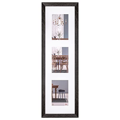 walther design Bilderrahmen dunkelgrau 3X 13x18 cm Galerie mit Passepartout, Fiorito Holzrahmen EF338VD walther design Bilderrahmen dunkelgrau 3X 13x18 cm Galerie mit Passepartout, Fiorito Holzrahmen EF338VD von walther design