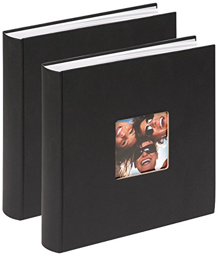 walther design Fotoalbum schwarz 30 x 30 cm mit Cover-Ausstanzung, Doppelpack, Fun FA-208-BD walther design Fotoalbum schwarz 30 x 30 cm mit Cover-Ausstanzung, Doppelpack, Fun FA-208-BD von walther design