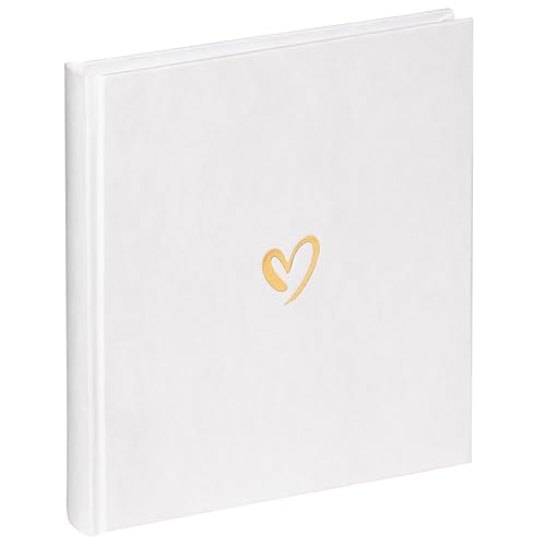 walther design Fotoalbum Emotion, weiss, 20x20 cm, 40 Seiten, FA-189-W von walther design
