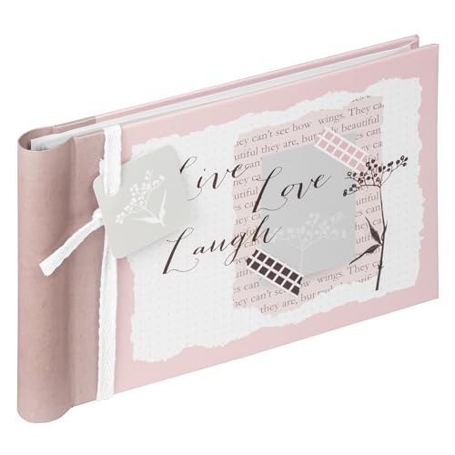 walther design Fotoalbum Lovely für 36 Fotos 10x15 cm, MA-135 Spiral-Minialbum von walther design