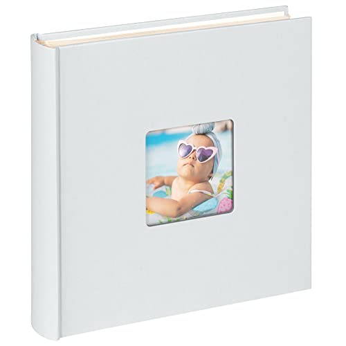 walther design FA-208-BL Fotoalbum Fun Baby, 30x30 cm, hellblau von walther design