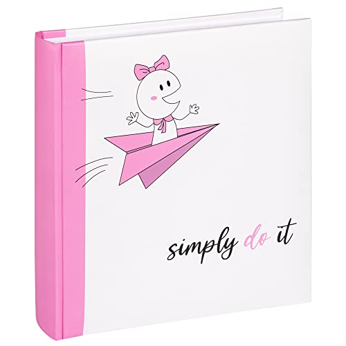 walther design FA-277-2 Fotoalbum Kindergarten, Little Explorer Girl, 26x25 cm, rosa von walther design