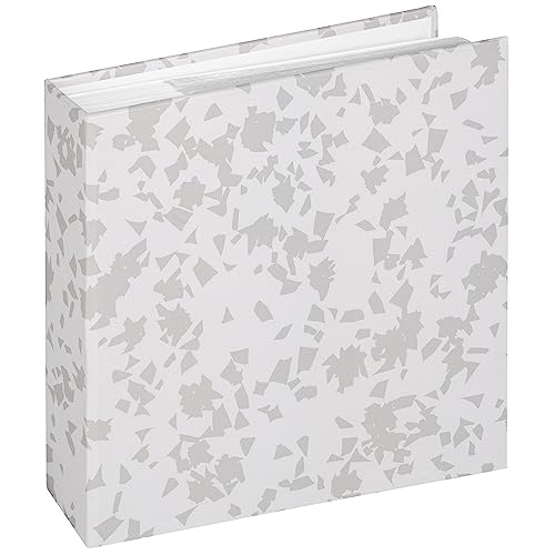 walther design Fotoalbum stone white 200 Fotos 10 x 15 cm Memo-Einsteckalbum Terrazzo ME-298-1 von walther design