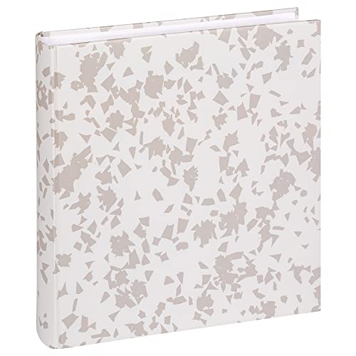 walther design Fotoalbum stone white 30 x 30 cm Terrazzo FA-298-1 von walther design