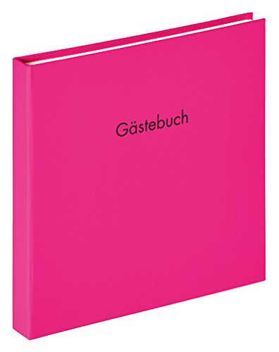 walther design Gästebuch pink 26 x 25 cm mit Prägung und Spiralbindung, Fun GB-206-Q walther design Gästebuch pink 26 x 25 cm mit Prägung und Spiralbindung, Fun GB-206-Q von walther design