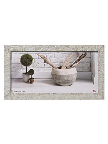 Walther design HO240X Home Holzrahmen, 20x40 cm, hellgrau von Walther